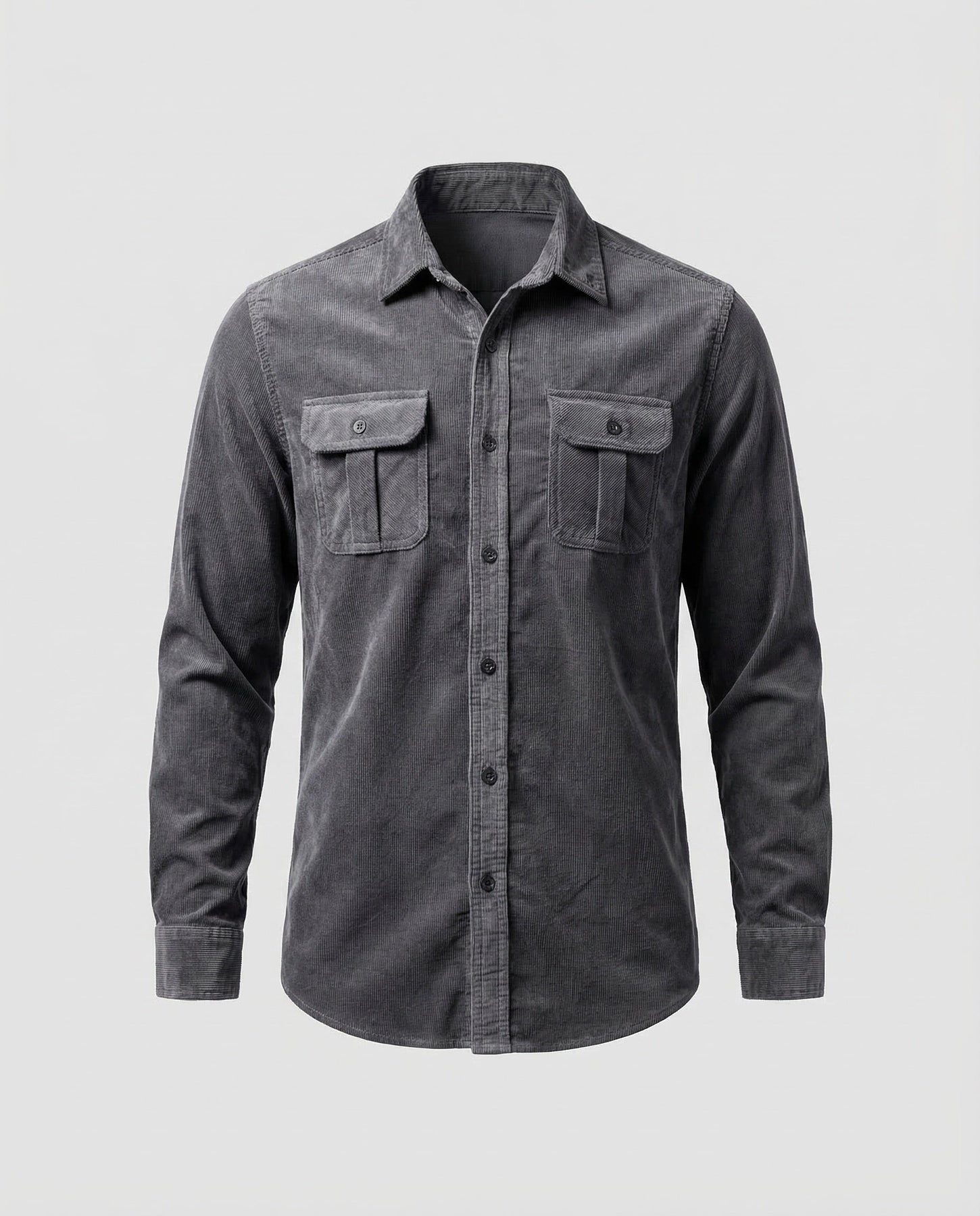 Ambrose | Men's Long Sleeve Button Front Dress Shirt