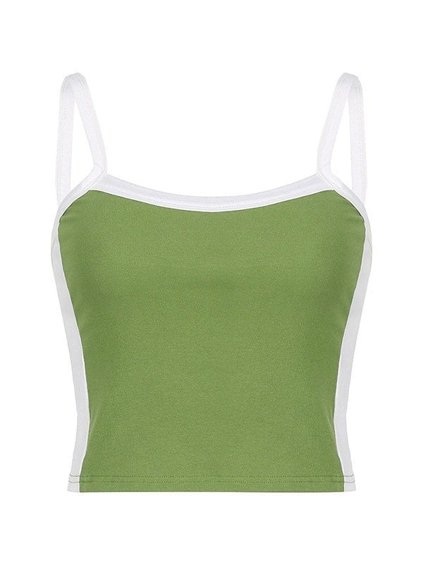 Ammie | Women’s Ribbed Stripe Scoop Neck Top
