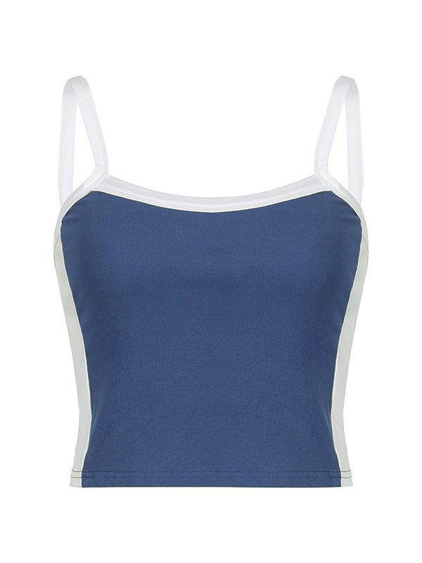 Ammie | Women’s Ribbed Stripe Scoop Neck Top