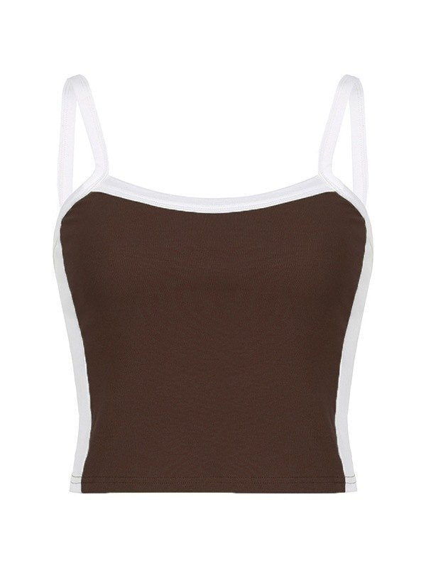 Ammie | Women’s Ribbed Stripe Scoop Neck Top