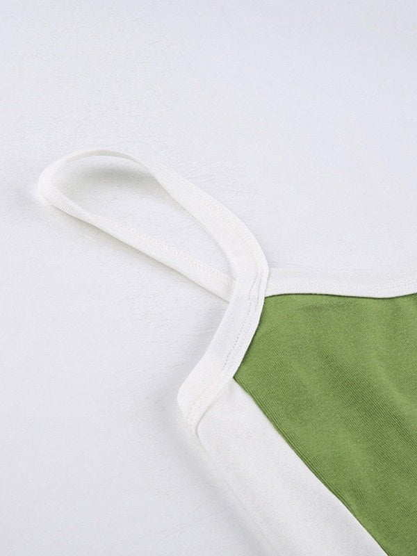 Ammie | Women’s Ribbed Stripe Scoop Neck Top