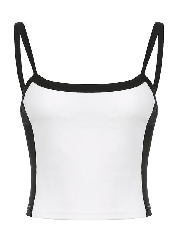 Ammie | Women’s Ribbed Stripe Scoop Neck Top