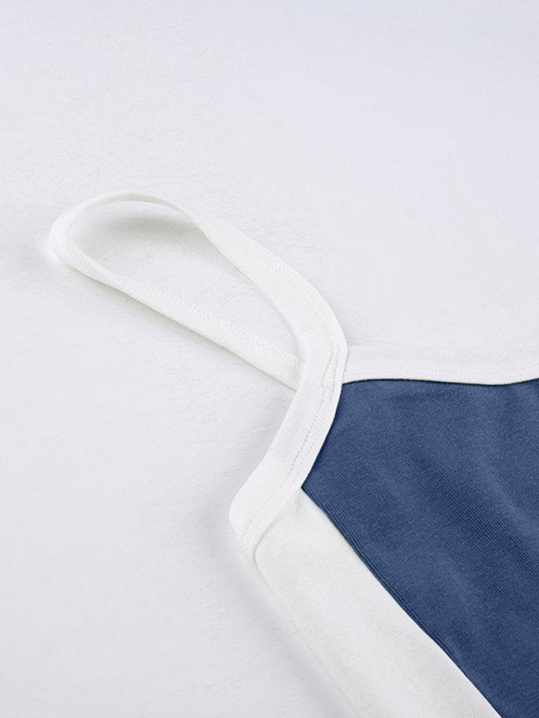 Ammie | Women’s Ribbed Stripe Scoop Neck Top