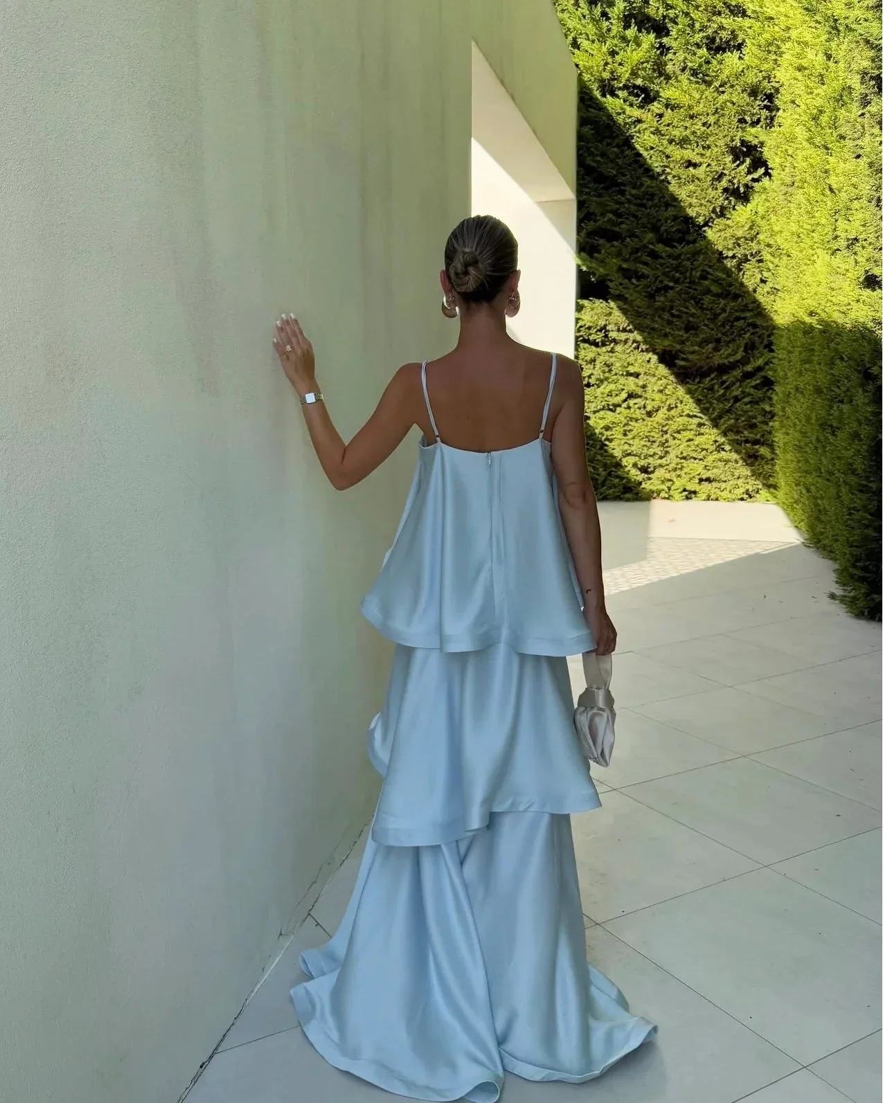 Analeigh | Women’s Sleeveless Square Neck Wedding Guest Dress
