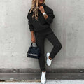 Analia | Women’s Long Sleeve Sweatshirt and Sweatpants Two Piece Set