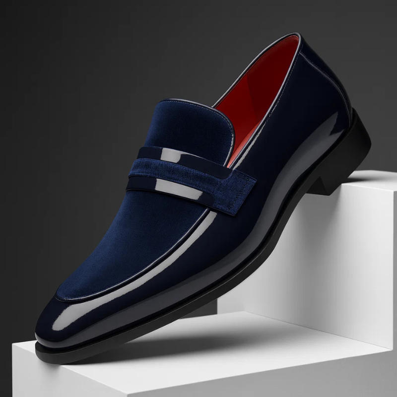 Andrew | Men’s Pointed Toe Slip On Dress Loafers