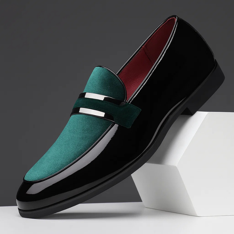 Andrew | Men’s Pointed Toe Slip On Dress Loafers