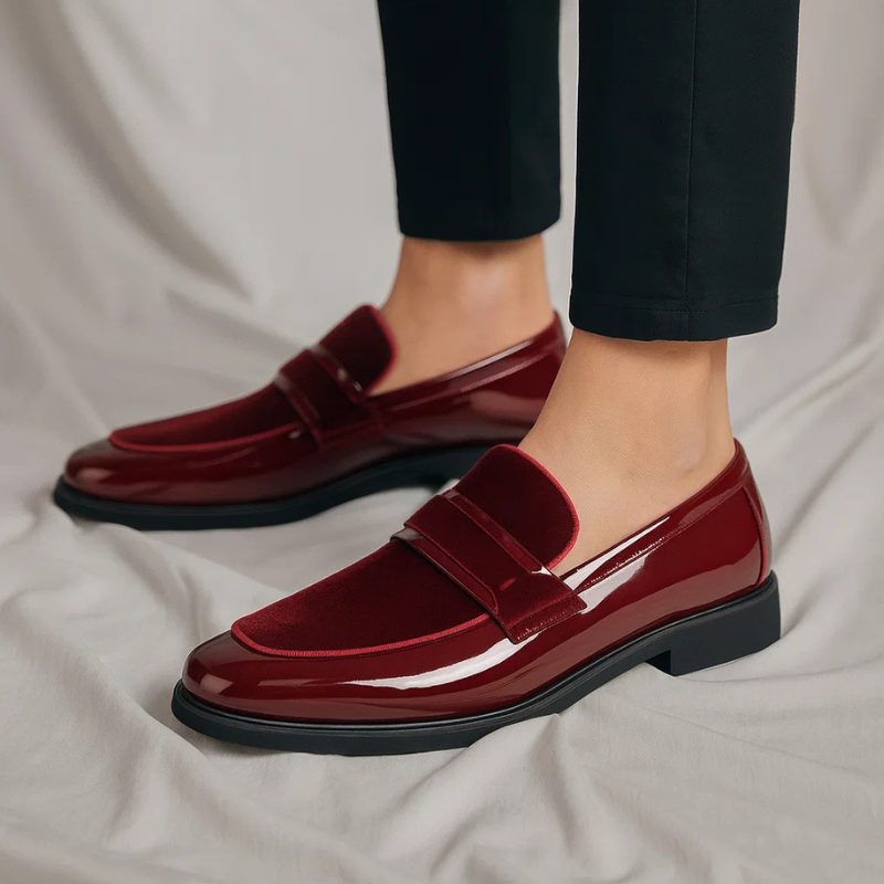 Andrew | Men’s Pointed Toe Slip On Dress Loafers