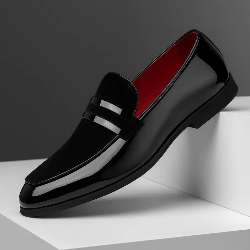Andrew | Men’s Pointed Toe Slip On Dress Loafers