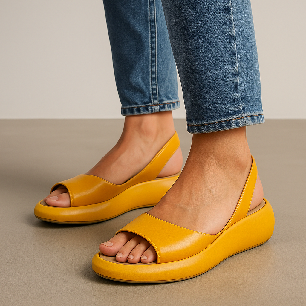 Antonette | Women’s Round Toe Slingback Summer Sandals