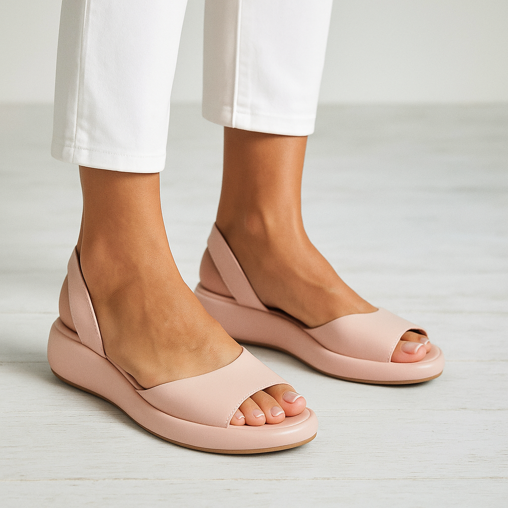 Antonette | Women’s Round Toe Slingback Summer Sandals
