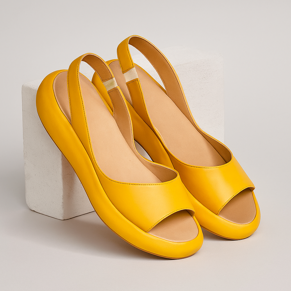 Antonette | Women’s Round Toe Slingback Summer Sandals