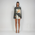 Ariella | Women’s Long Sleeve Floral Print Mini Dress