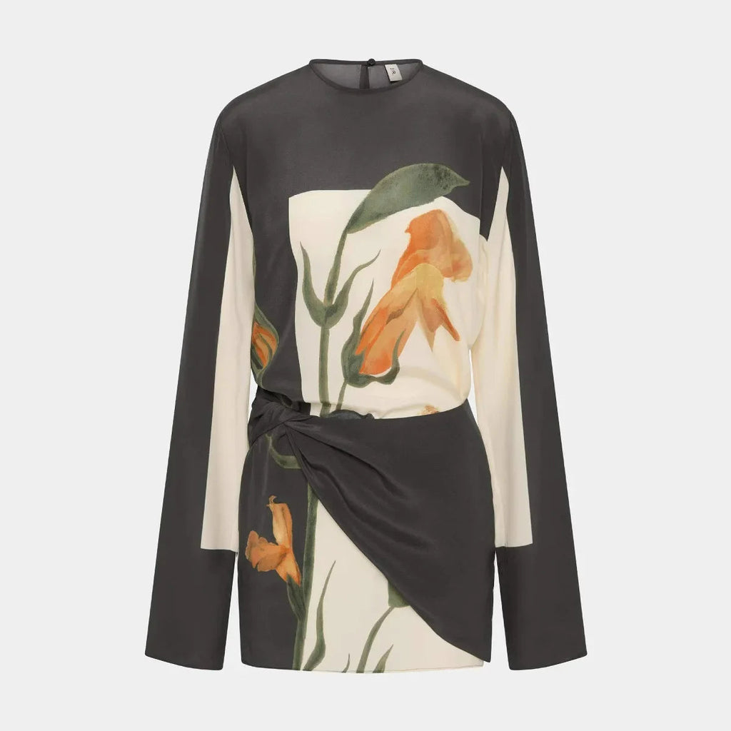 Ariella | Women’s Long Sleeve Floral Print Mini Dress