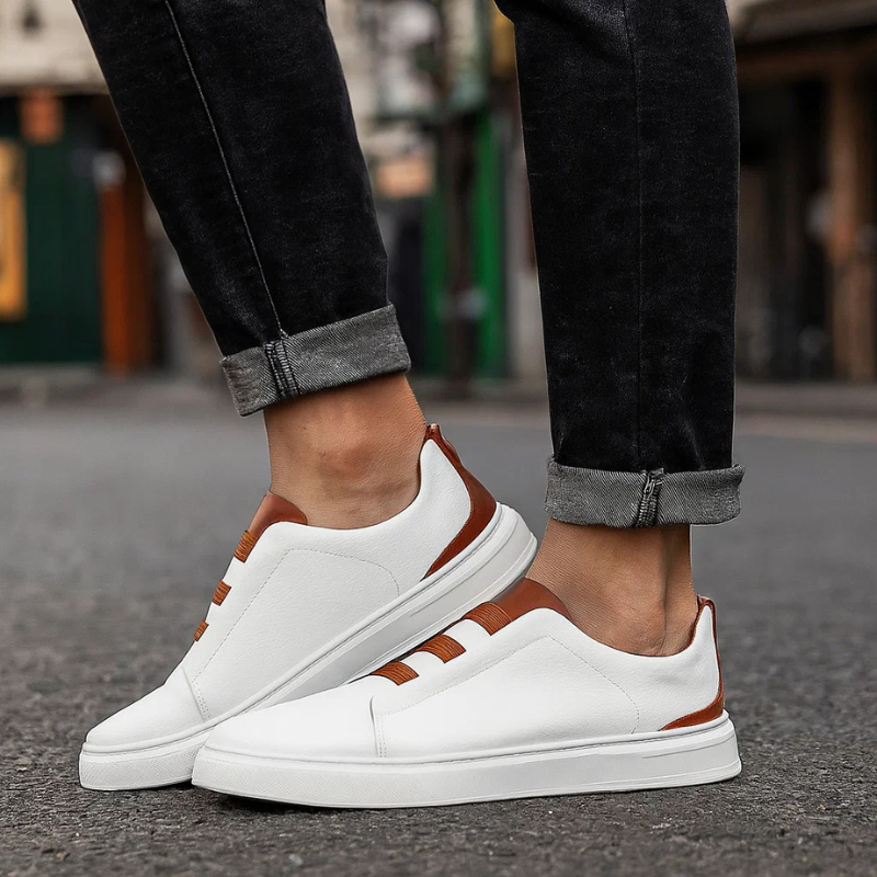 Arlando | Men's Slip-On Round Toe Low Top Sneakers