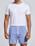 Arlo | Men’s Tapered Hem Striped Swim Shorts