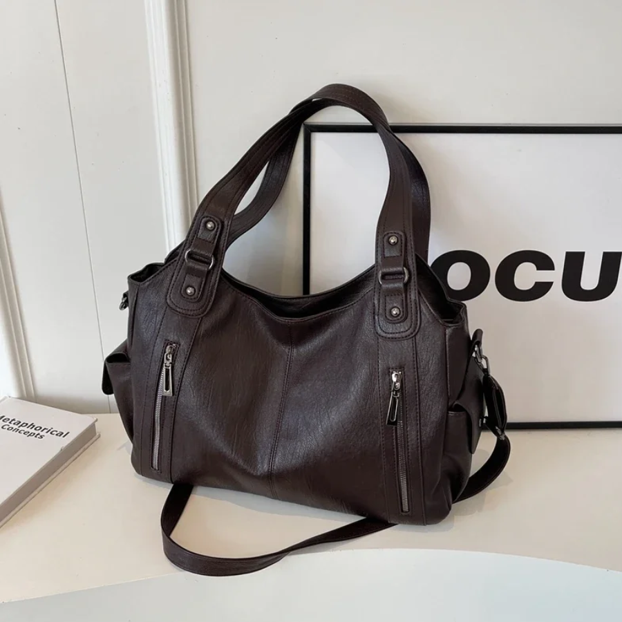 Arnita | Women’s Slouchy Multi Pocket Shoulder Bag