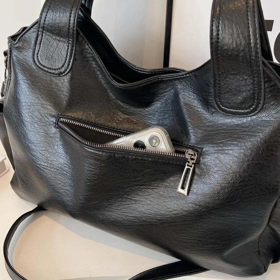 Arnita | Women’s Slouchy Multi Pocket Shoulder Bag