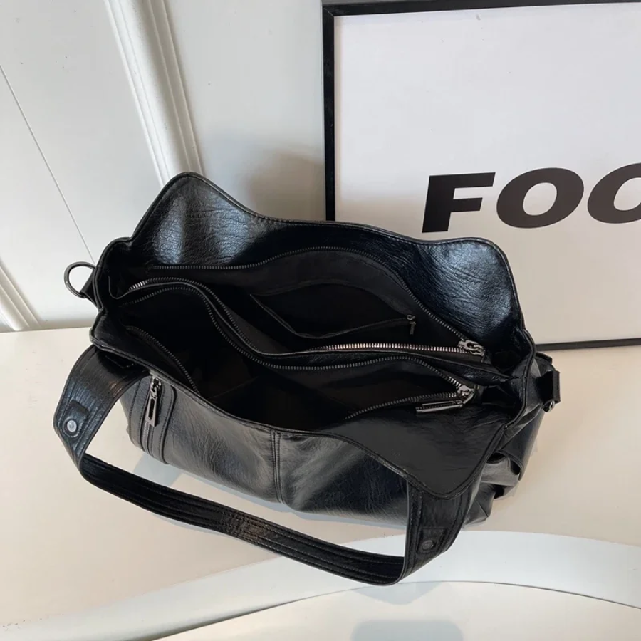 Arnita | Women’s Slouchy Multi Pocket Shoulder Bag