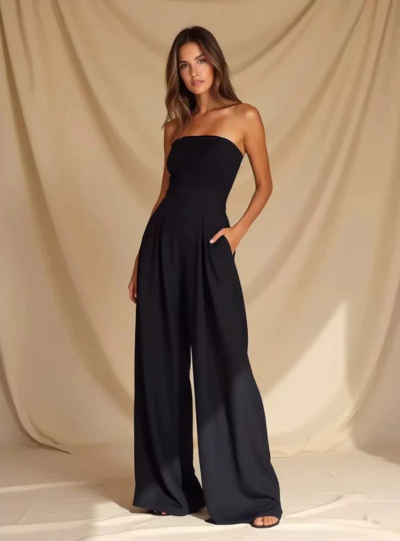 Aspen | Women’s Sleeveless Wide Leg Summer Jumpsuit