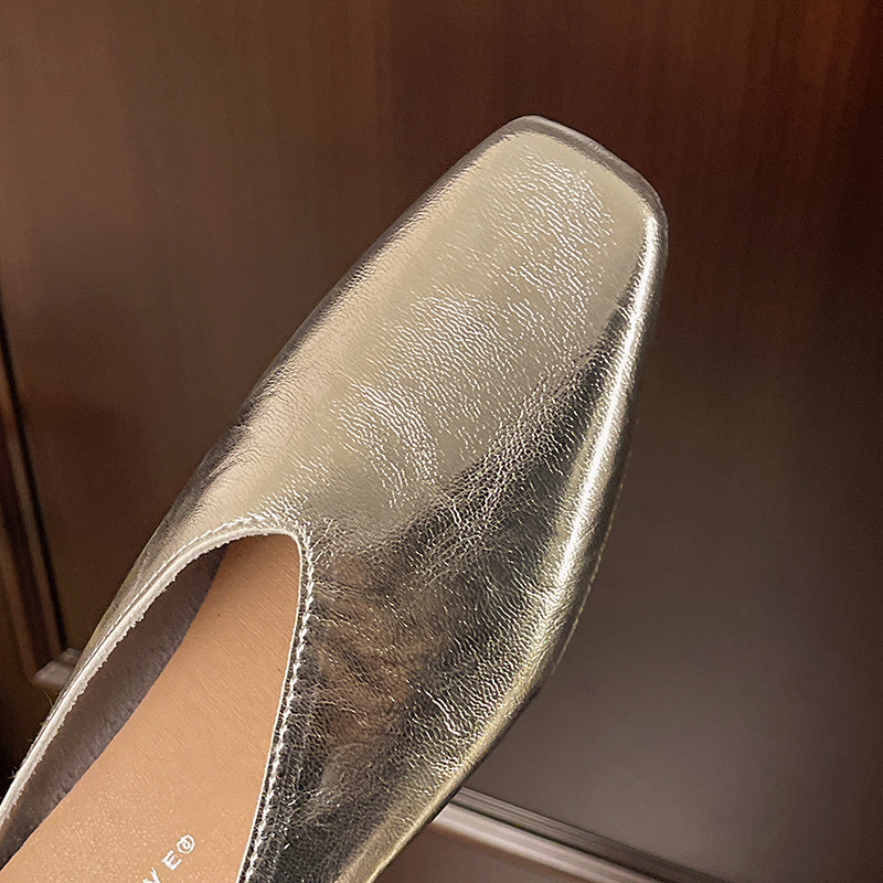 Astra | Women’s Slip On Tapered Toe Flat Mules