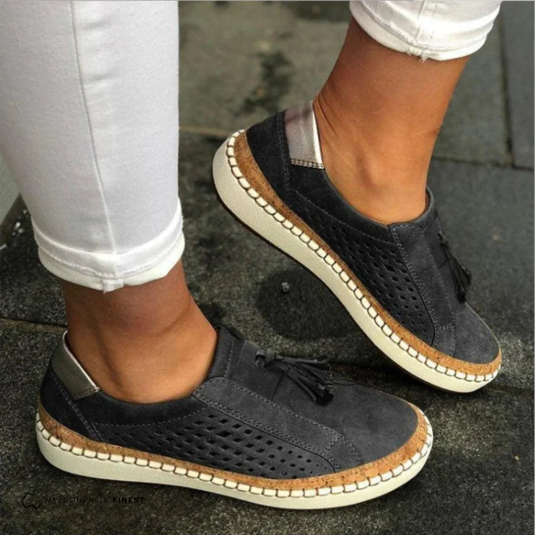 Aubree | Women’s Slip On Round Toe Sneakers