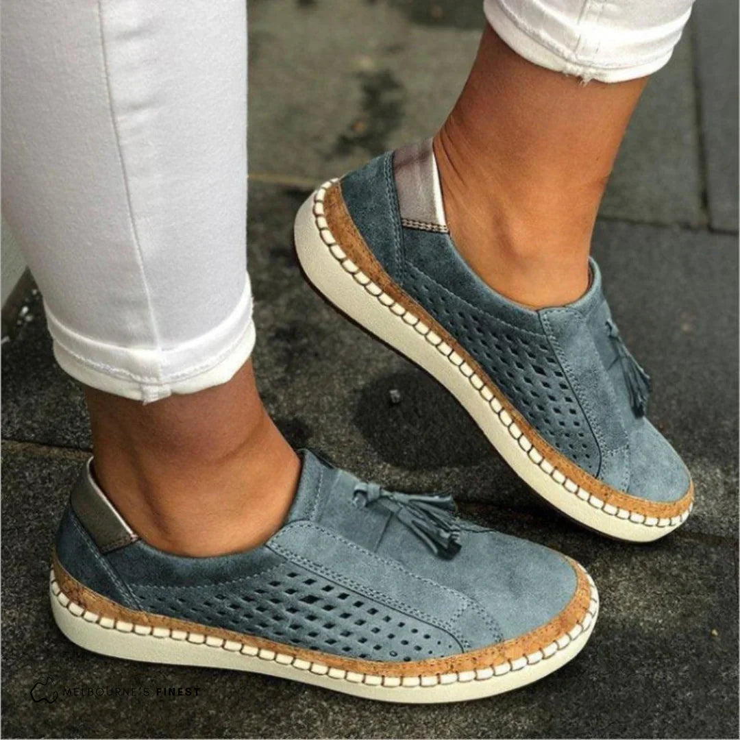 Aubree | Women’s Slip On Round Toe Sneakers