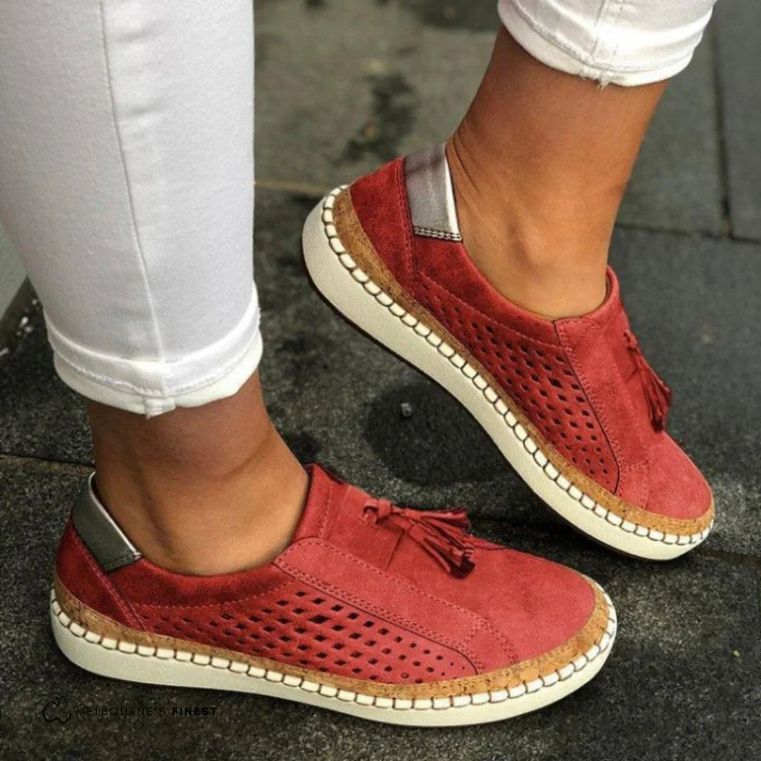 Aubree | Women’s Slip On Round Toe Sneakers