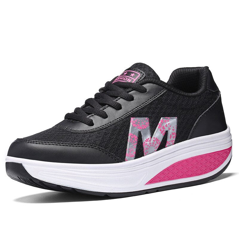 Aubrey | Women’s Round Toe Lace Up Platform Shoes