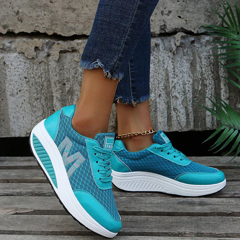 Aubrey | Women’s Round Toe Lace Up Platform Shoes