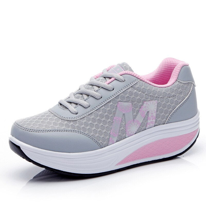Aubrey | Women’s Round Toe Lace Up Platform Shoes