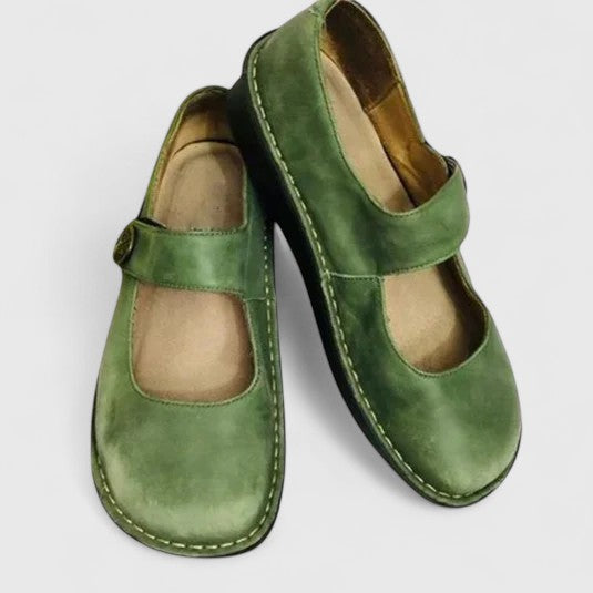 Audrina | Women’s Slip On Round Toe Mary Jane Shoes