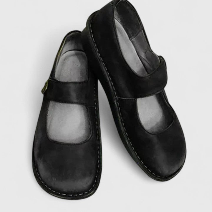 Audrina | Women’s Slip On Round Toe Mary Jane Shoes