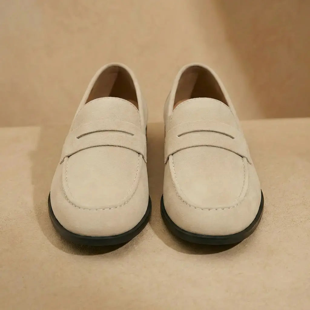 Beckett | Men’s Slip On Round Toe Penny Dress Loafers