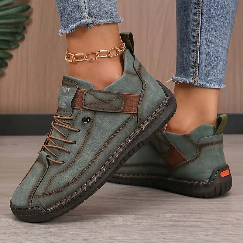 Becky | Women’s Slip On Round Toe Walking Sneakers