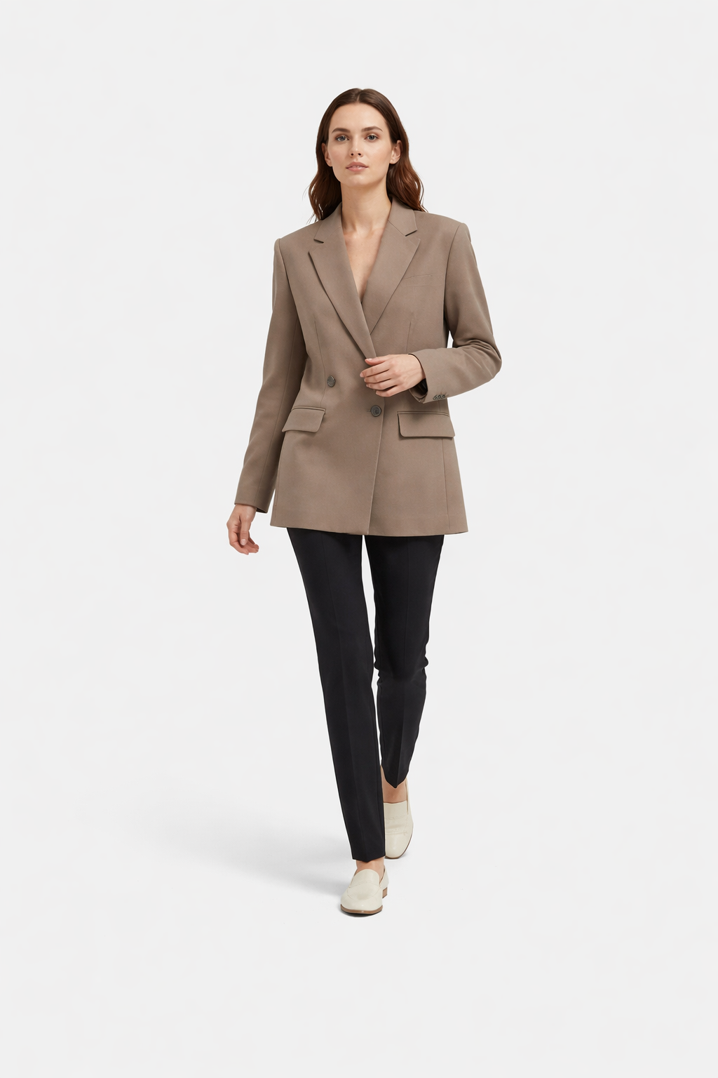 Betty | Women’s Notch Lapel Long Sleeve Blazer