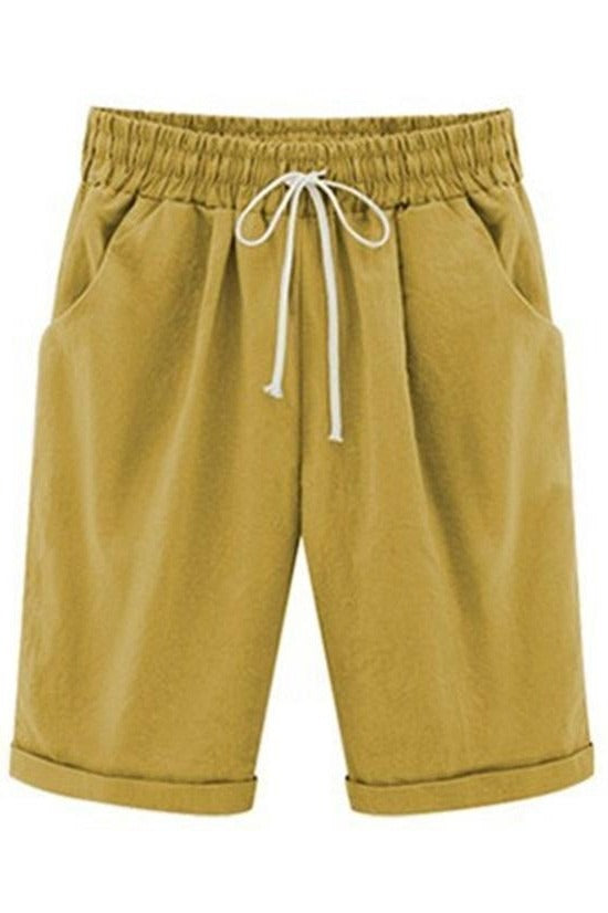 Bonnie | Women’s High Rise Loose Drawstring Summer Shorts