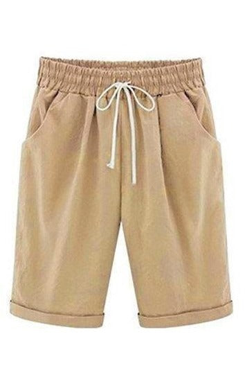 Bonnie | Women’s High Rise Loose Drawstring Summer Shorts