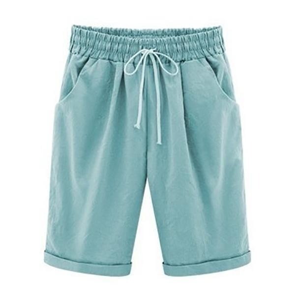 Bonnie | Women’s High Rise Loose Drawstring Summer Shorts