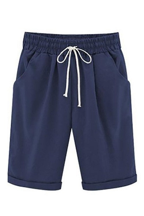 Bonnie | Women’s High Rise Loose Drawstring Summer Shorts