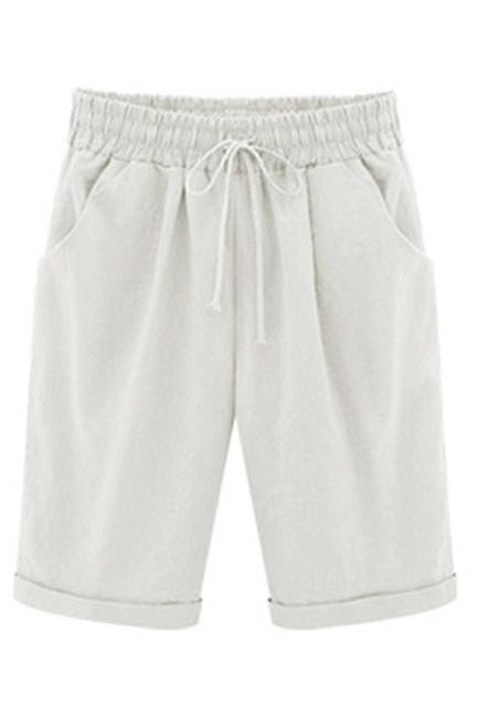 Bonnie | Women’s High Rise Loose Drawstring Summer Shorts