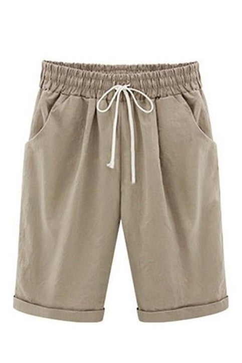 Bonnie | Women’s High Rise Loose Drawstring Summer Shorts