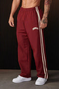 Brandan | Men’s Straight Fit Striped Summer Trousers