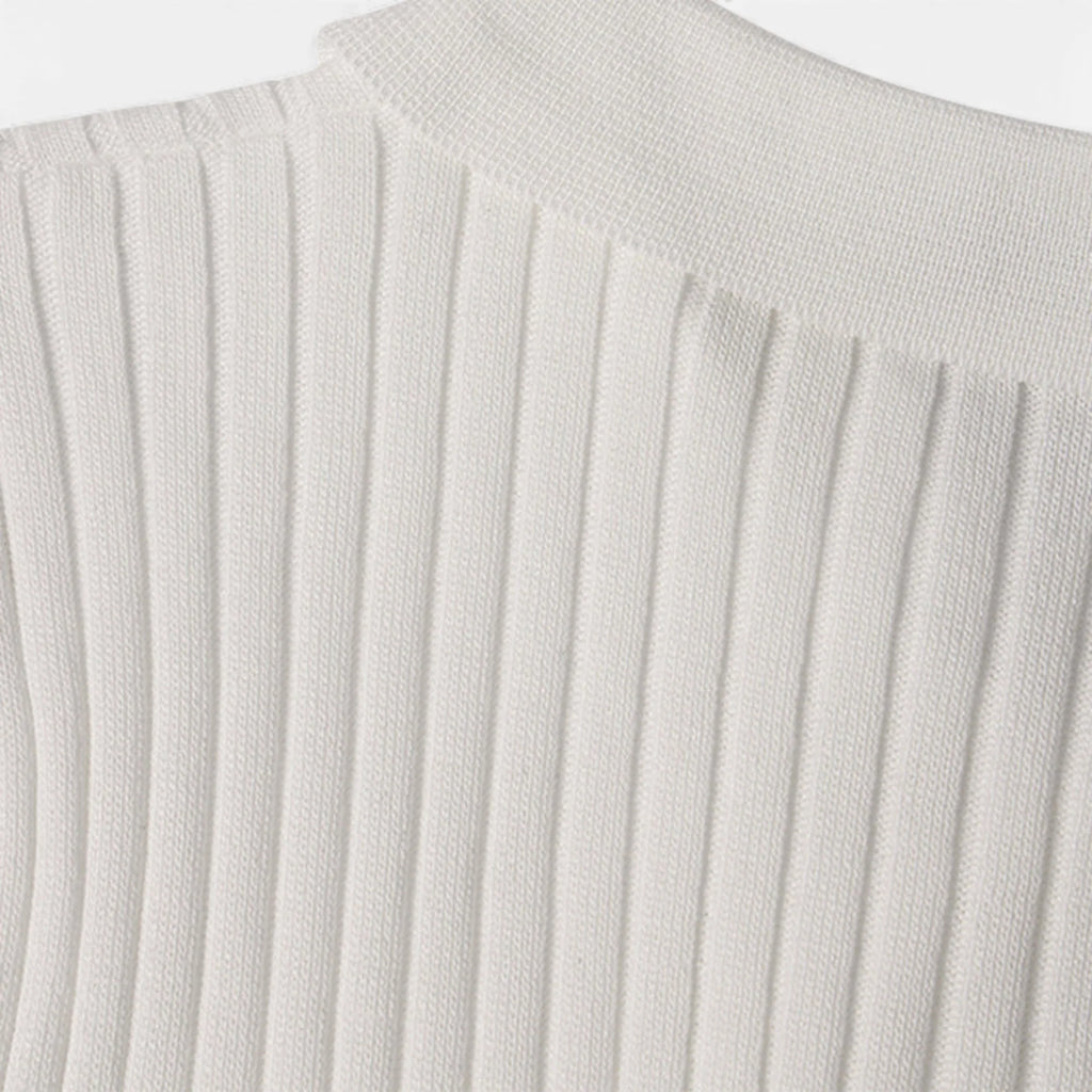 Branden | Men’s Textured Ribbed Short Sleeve Polo Shirt