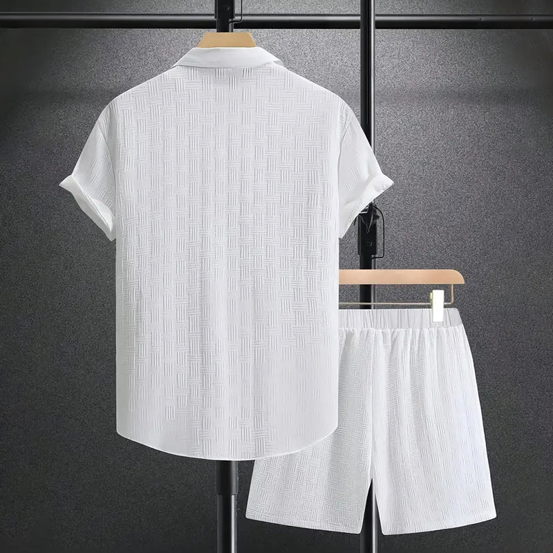 Brendan | Men’s Short Sleeve Two Piece Matching Set