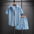 Brennan | Men’s Short Sleeve Summer Two Piece Matching Set
