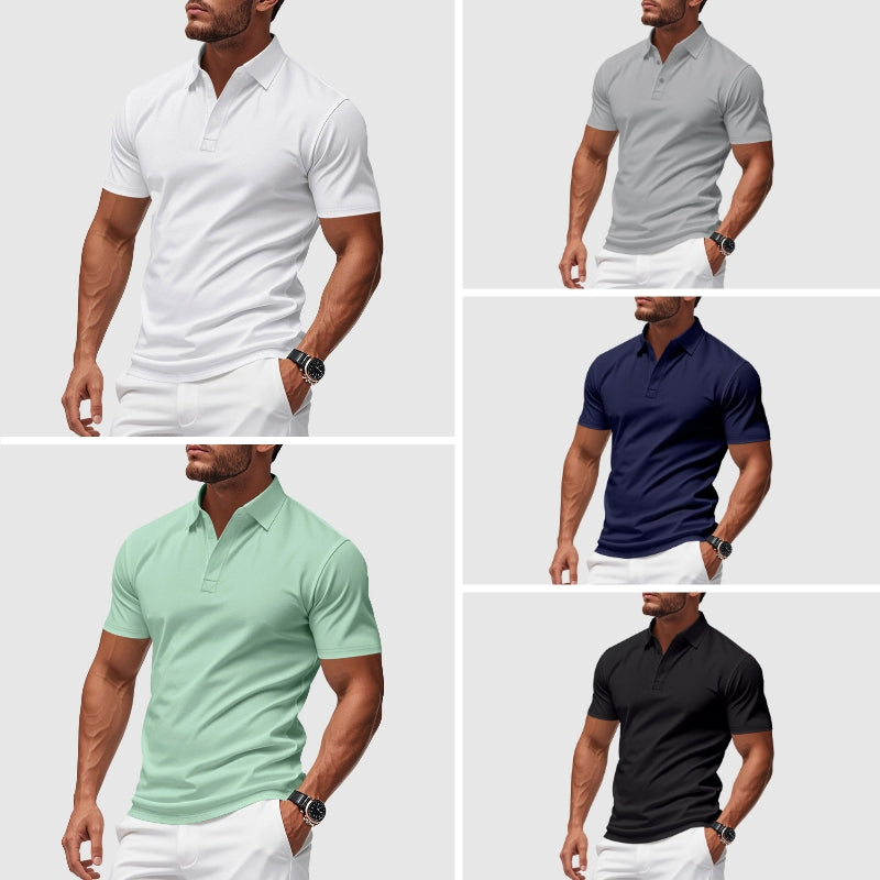 Bridger | Men’s Collared Short Sleeve Polo Summer Shirt