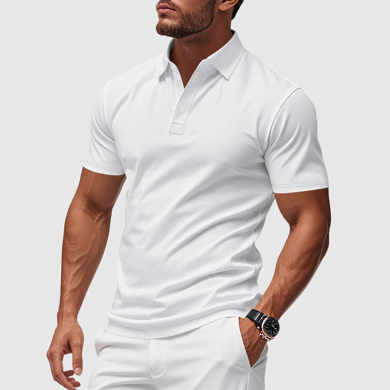 Bridger | Men’s Collared Short Sleeve Polo Summer Shirt