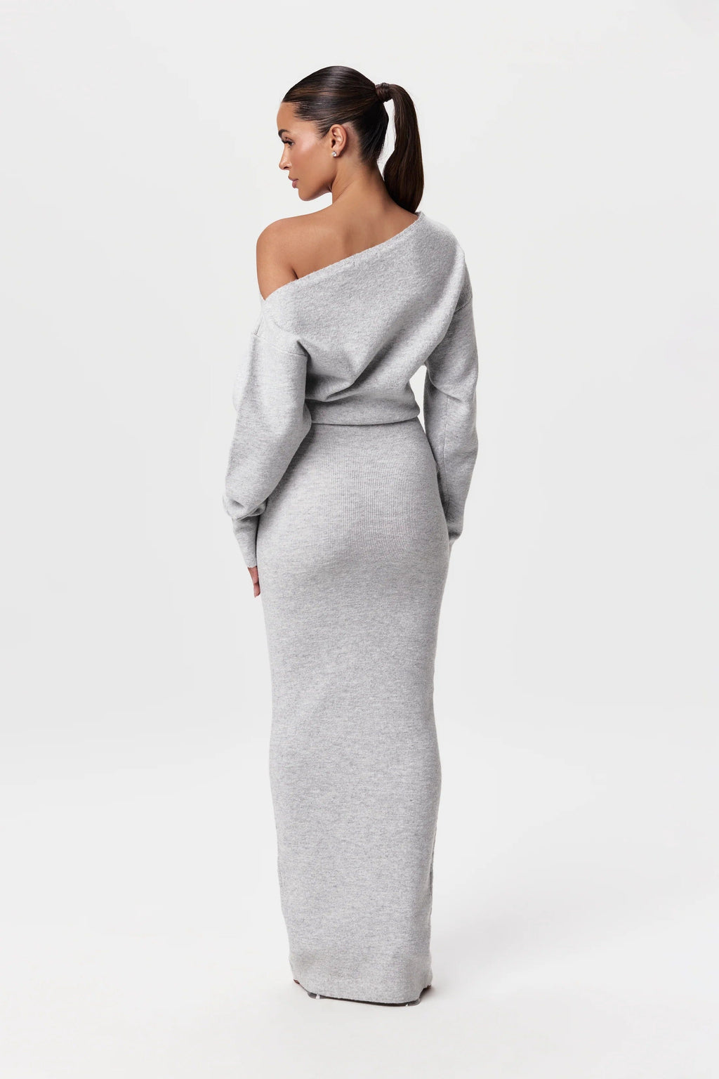 Camille | Women's Long Sleeve Bodycon Maxi Dress