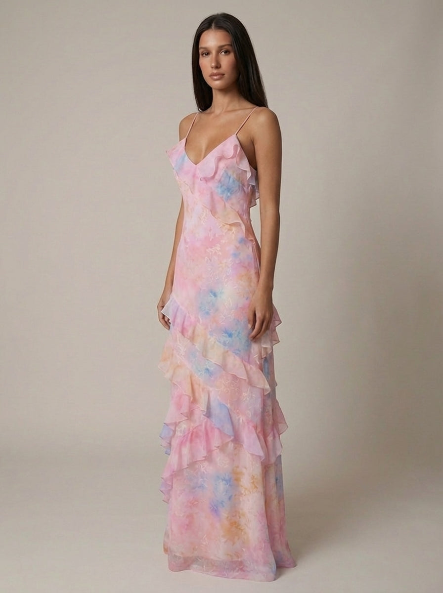 flowy wedding guest dress Carlie